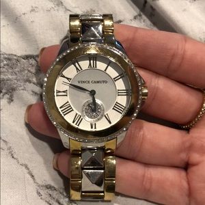 Vince Camino two tone watch